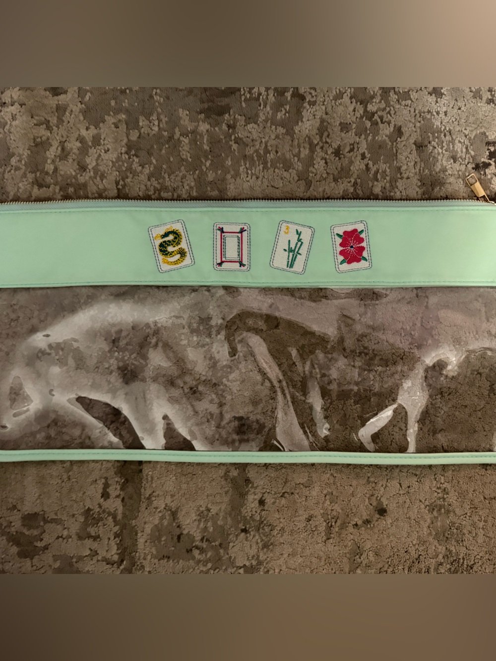 Oh My Mahjong Clear Tile Bag